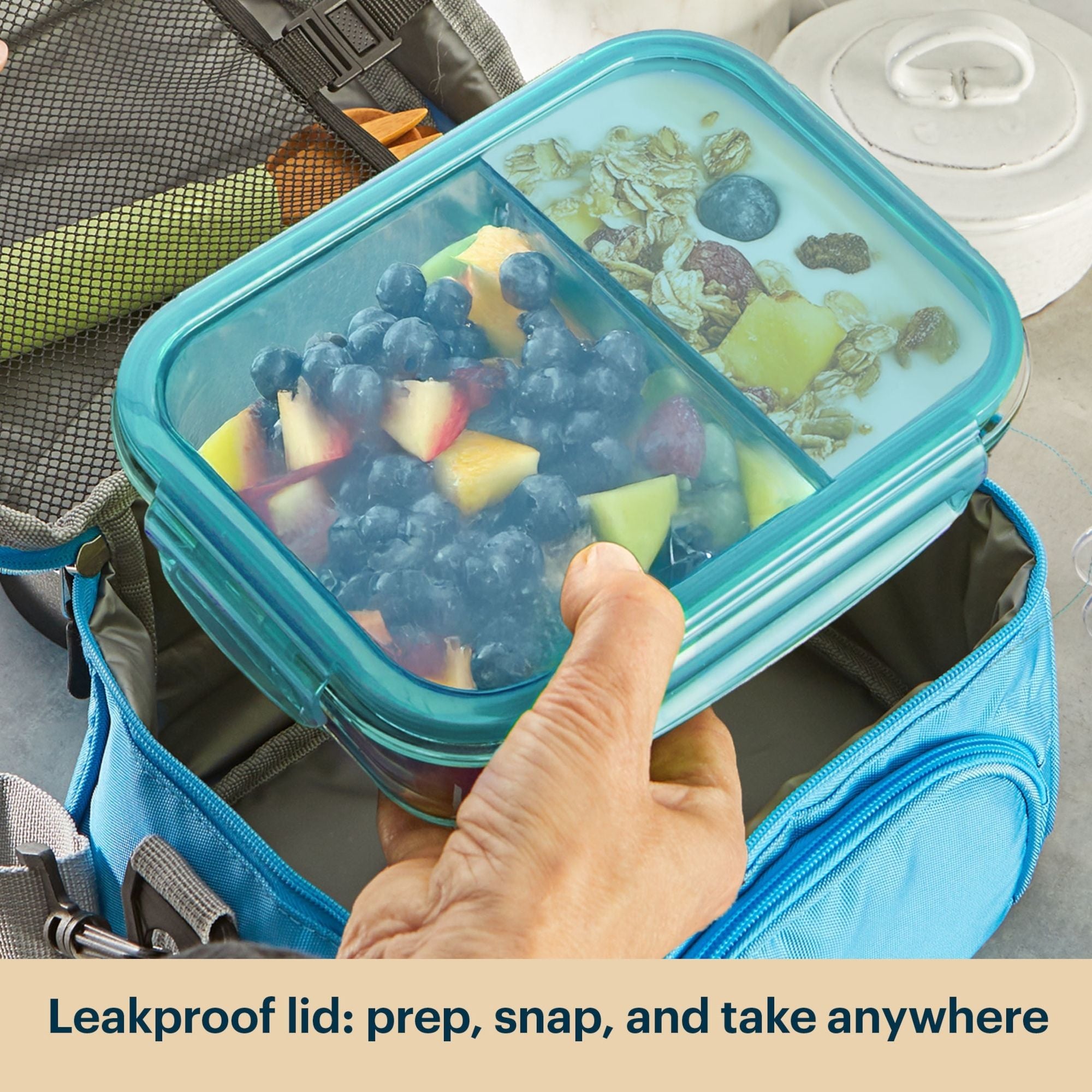 Pyrex® MealBox 10-Piece Divided Storage Set. 4 Cup - Image 6